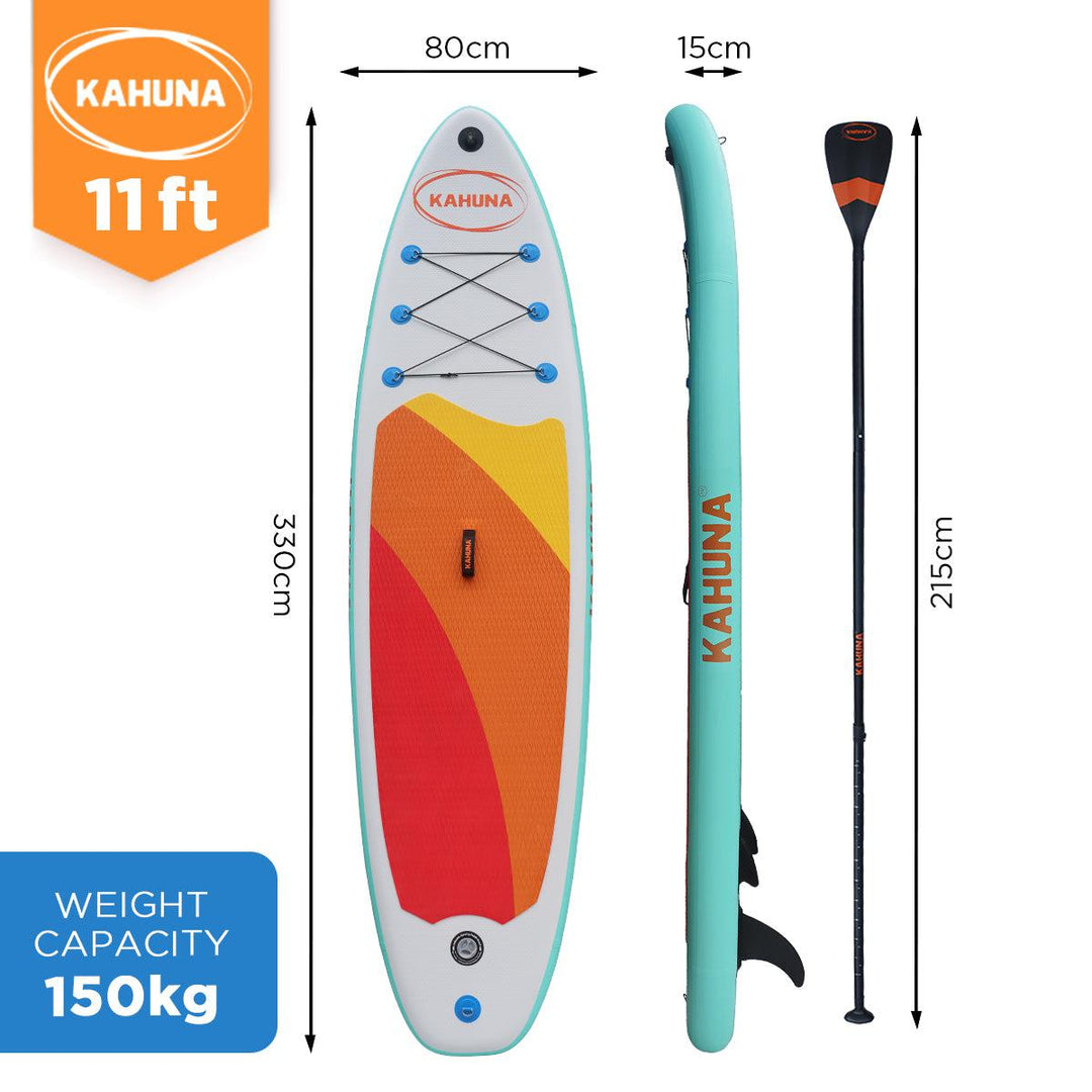 Kahuna Hana 3.3m Inflatable Stand Up Paddle Board-Vivify Co.