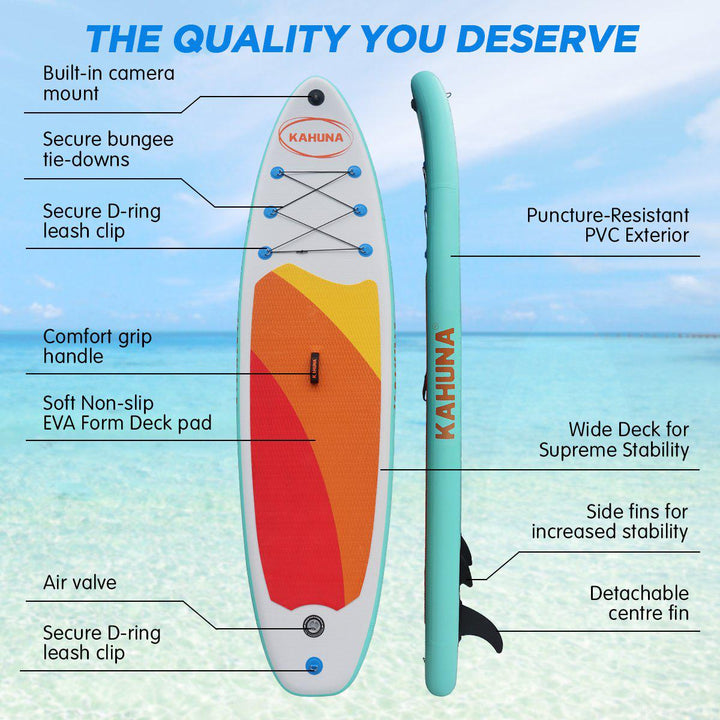 Kahuna Hana 3.3m Inflatable Stand Up Paddle Board-Vivify Co.