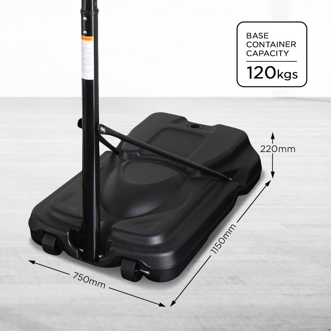 Kahuna Height-Adjustable Basketball Hoop Backboard Portable Stand 3.05m-Vivify Co.