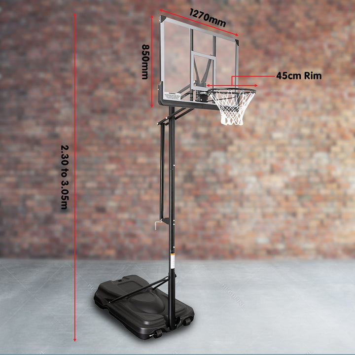 Kahuna Height-Adjustable Basketball Portable Hoop 3.05m-Vivify Co.