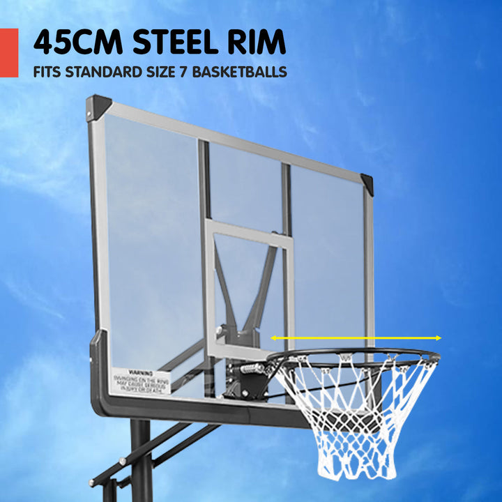 Kahuna Height-Adjustable Basketball Portable Hoop 3.05m-Vivify Co.