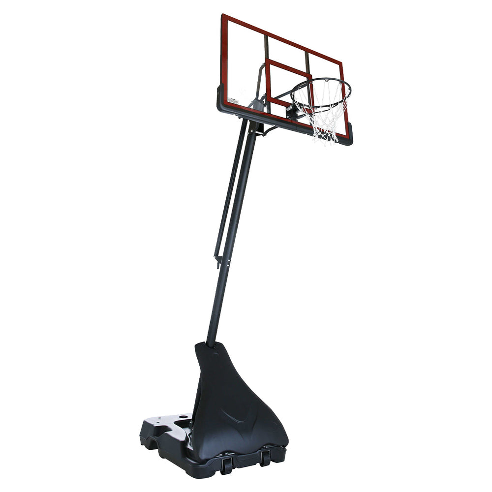 Kahuna Portable Basketball Ring Stand w/ Adjustable Height Ball Holder 3.05m-Vivify Co.
