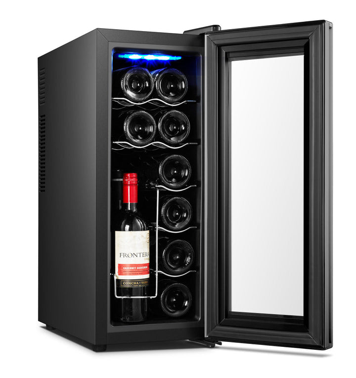 Lenoxx Wine Cooler Fridge - 12 Bottles-Vivify Co.