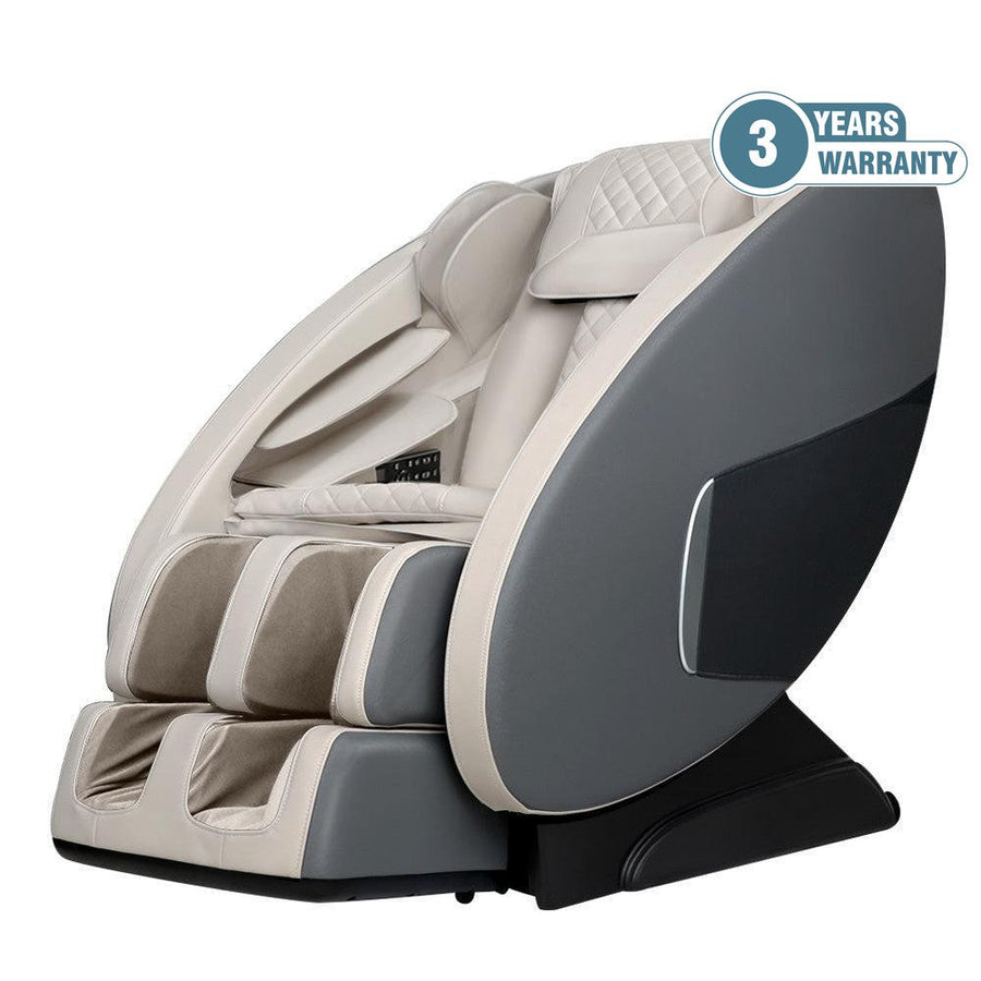 Livemor Ellmue Full Body Massage Chair - Grey-Vivify Co.