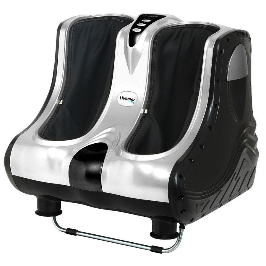 Livemor Foot & Calf Massager - Silver-Vivify Co.