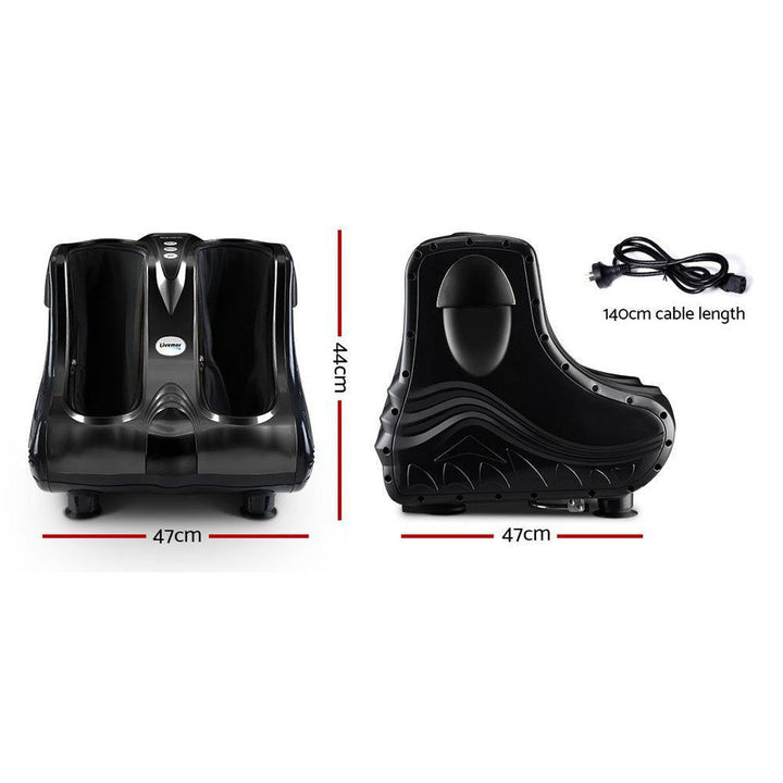 Livemor Foot & Leg Massager - Black-Vivify Co.