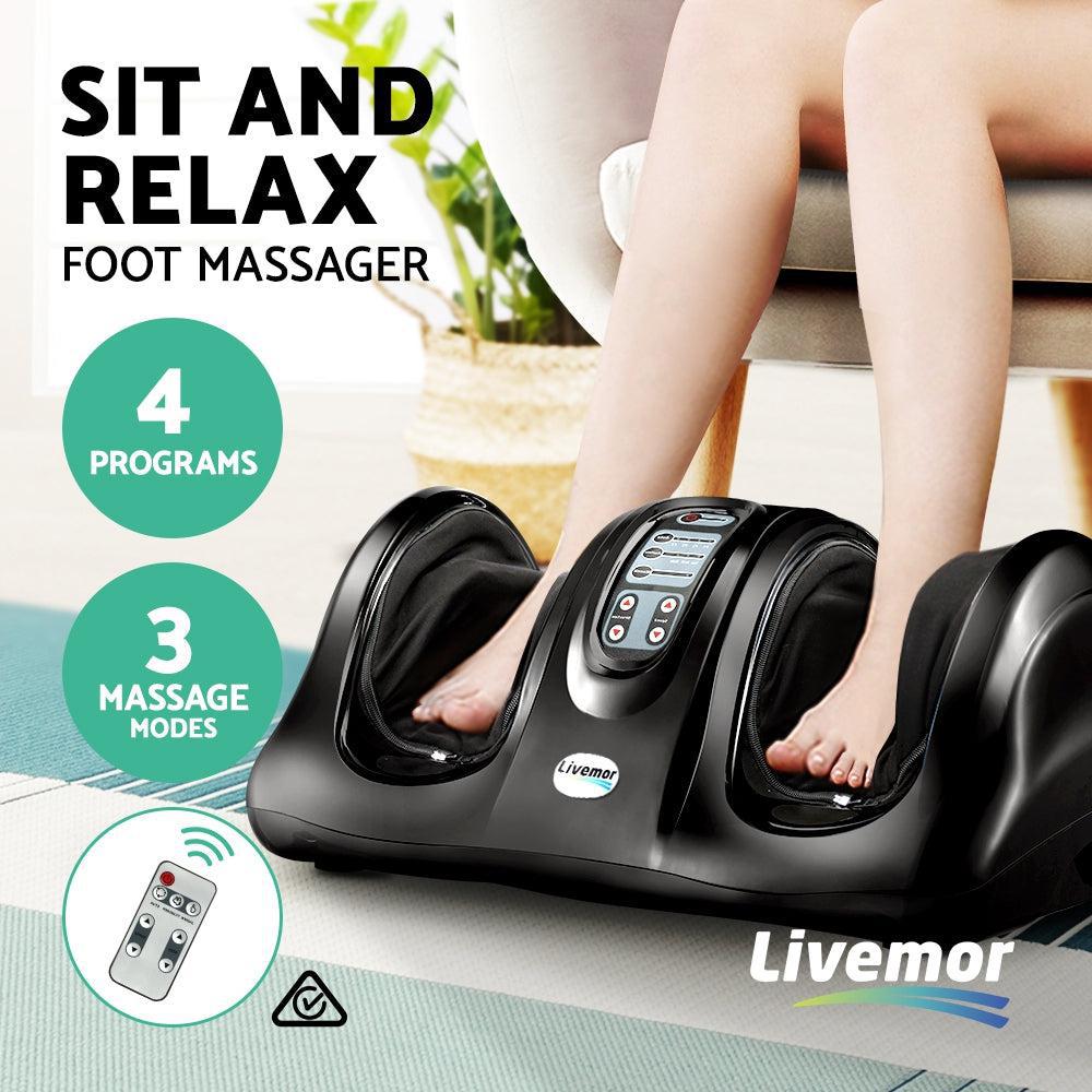 Livemor Foot Massager - Black-Vivify Co.