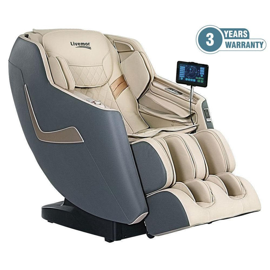 Livemor Massage Chair Electric Recliner Home Massager 3D Opal-Vivify Co.