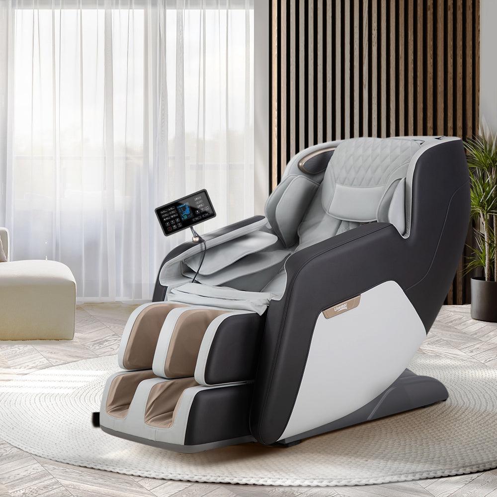 Livemor Vedriti Full Body Massage Chair with Heat - Black/Grey/Coffee-Vivify Co.