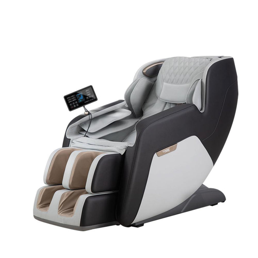 Livemor Vedriti Full Body Massage Chair with Heat - Black/Grey/Coffee-Vivify Co.