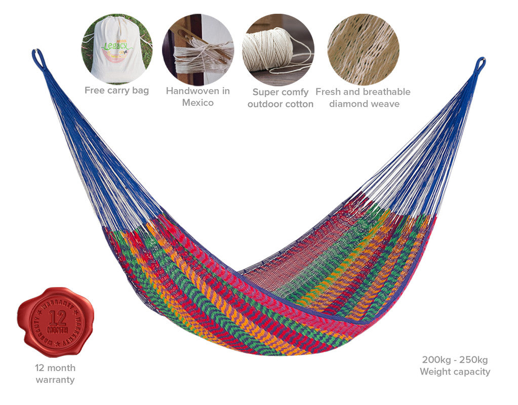 Mayan Legacy Hammock - King Size - Mexicana-Vivify Co.