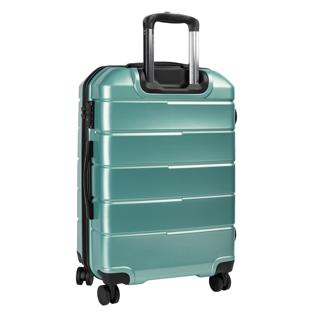 Olympus 3-Piece Artemis Luggage Set Hard Shell ABS+PC - Electric Teal-Vivify Co.