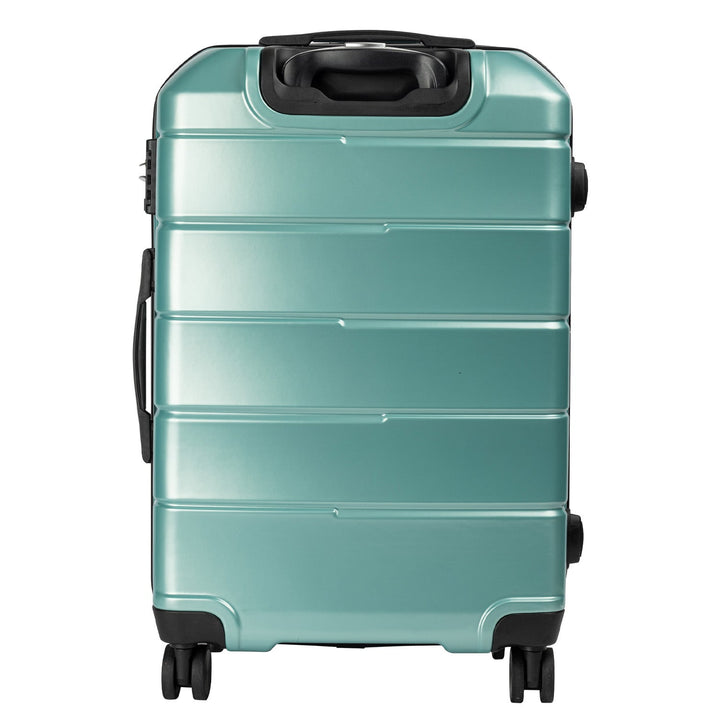 Olympus 3-Piece Artemis Luggage Set Hard Shell ABS+PC - Electric Teal-Vivify Co.