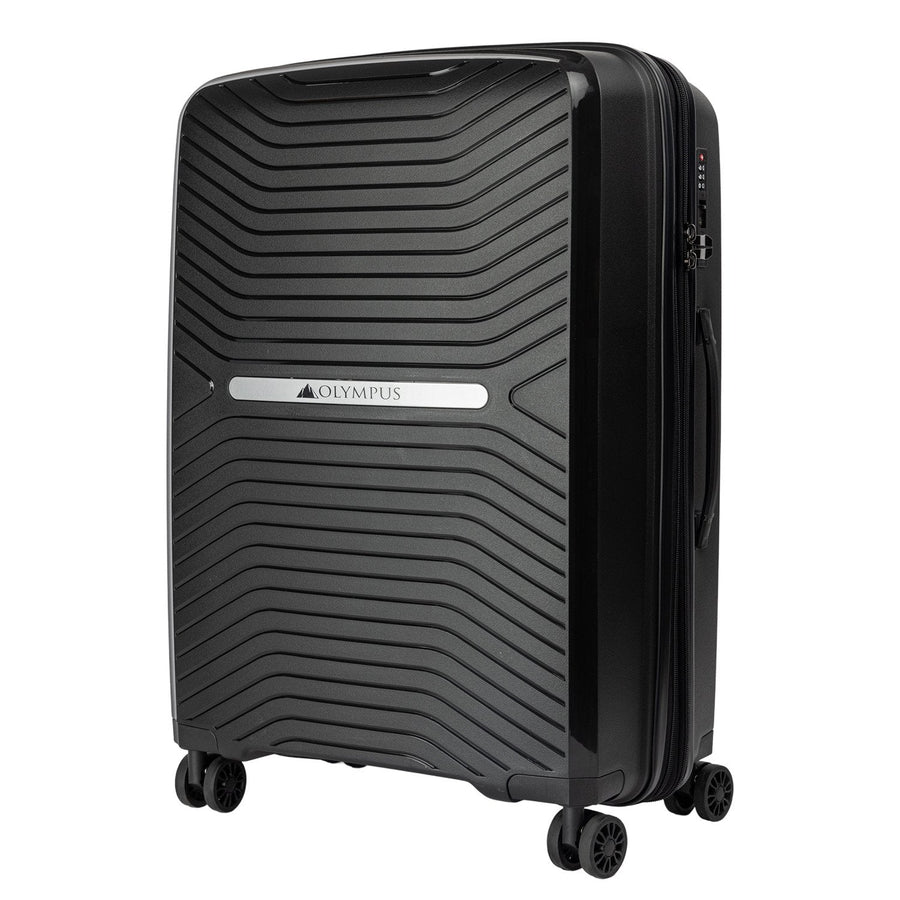 Olympus Astra 20in Hard Shell Suitcase - Obsidian Black-Vivify Co.