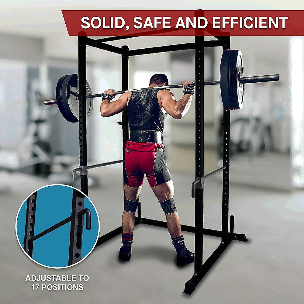 Power Rack Squat Deadlift HD Lift Cage-Vivify Co.