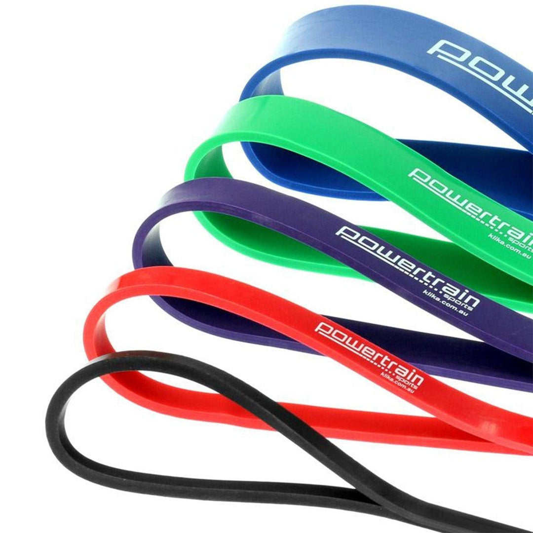 Powertrain 5 Piece Resistance Band Loop-Set-Vivify Co.