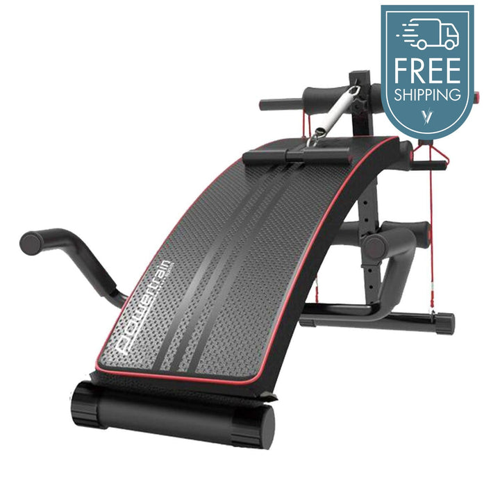 Powertrain Multifunction Adjustable Incline Sit Up & Exercise Bench-Vivify Co.