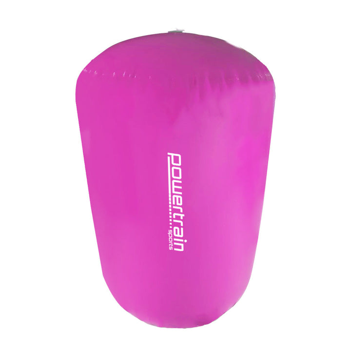 Powertrain Sports Inflatable Gymnastics Air Barrel Gym Exercise Roller 120 x 75cm - Pink-Vivify Co.