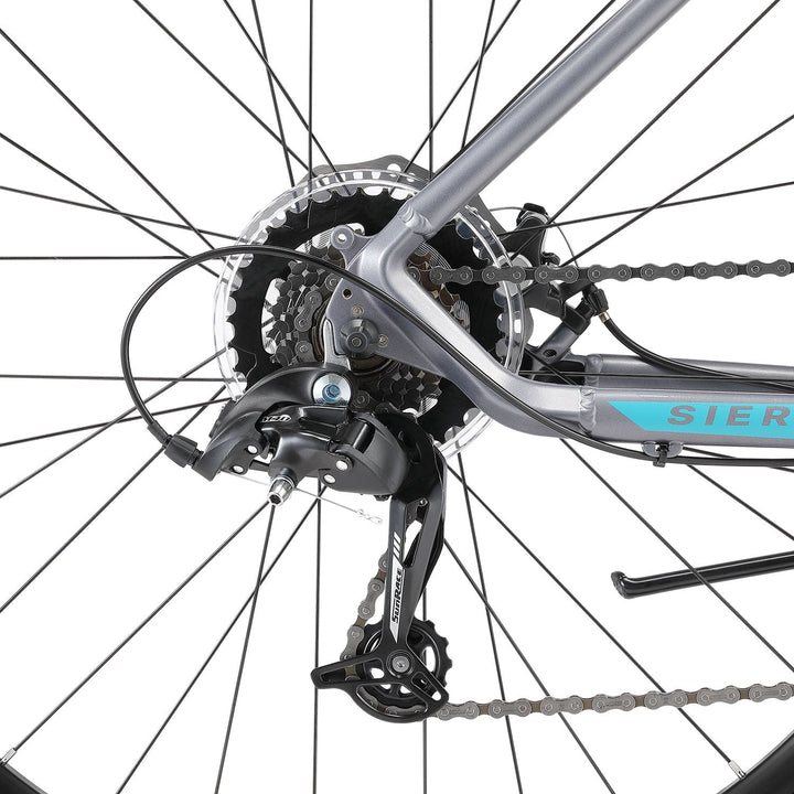 Progear Bikes 15" Sierra Adventure/Hybrid Bike - Graphite-Vivify Co.