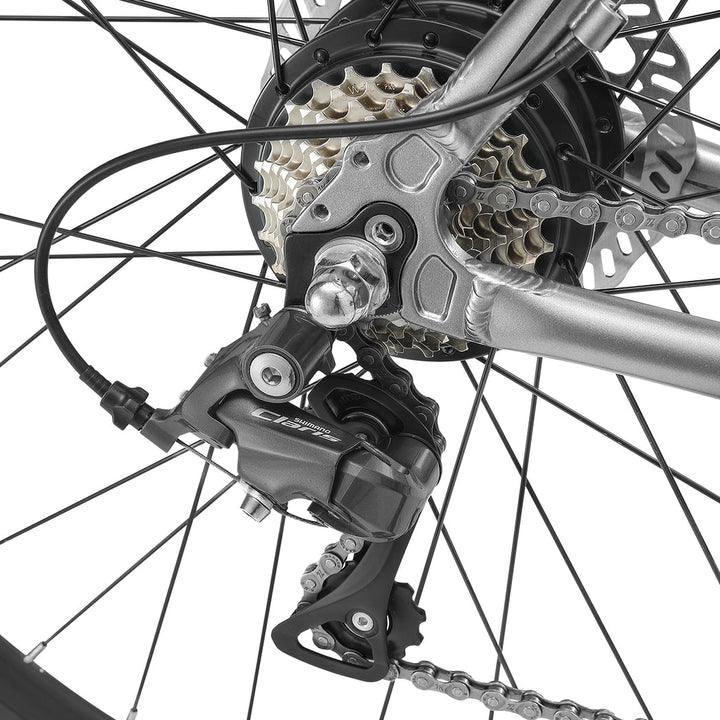 Progear Bikes E-Road eBike - Grey-Vivify Co.