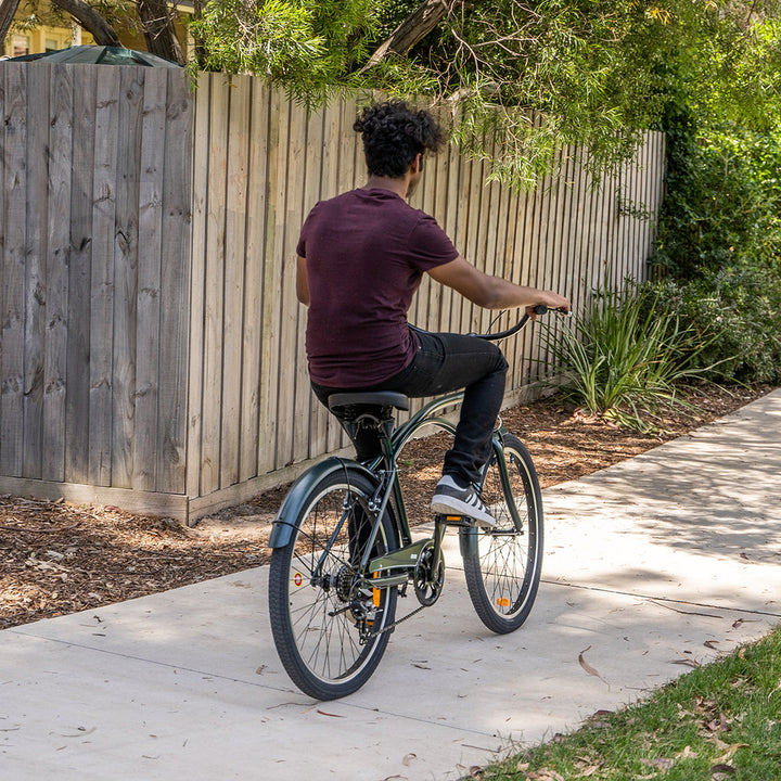 Progear Bikes Miami R7 Cruiser 26*19" - Forest Green-Vivify Co.