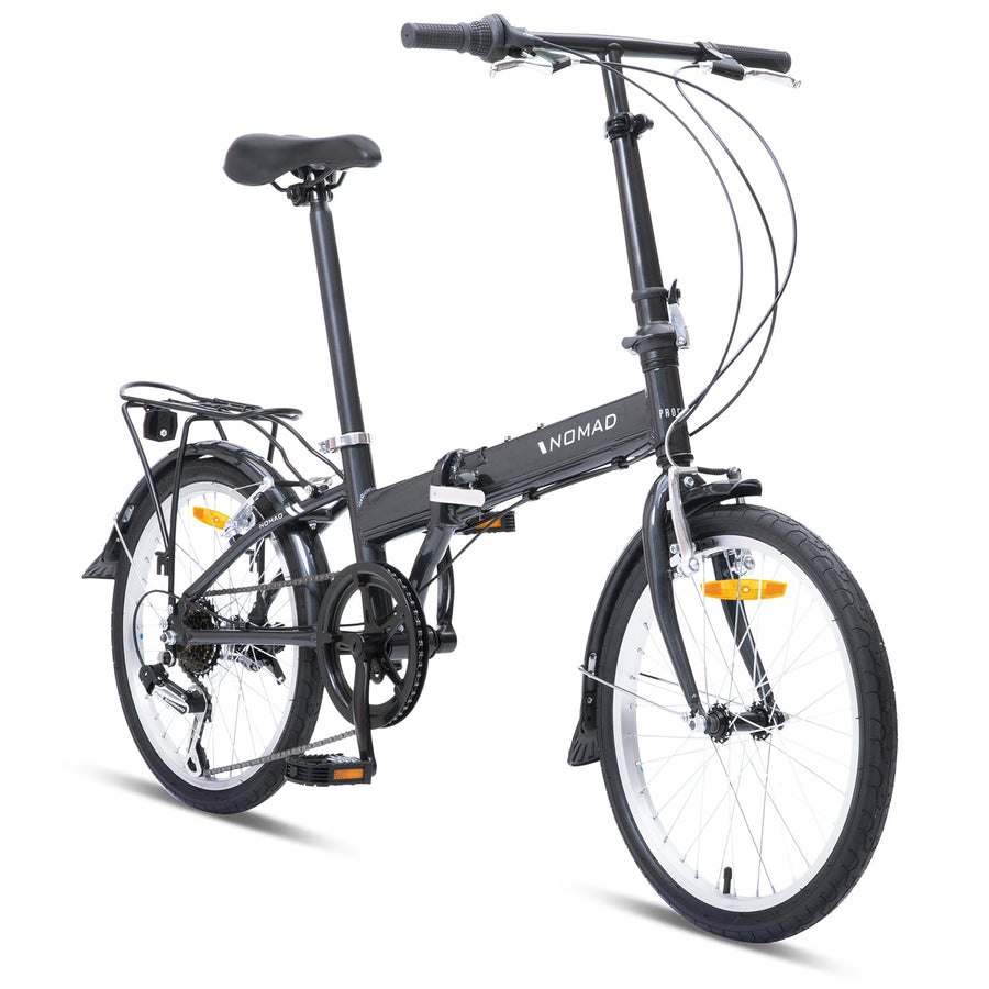 Progear Bikes Nomad Folding Bike 20" - Grey-Vivify Co.
