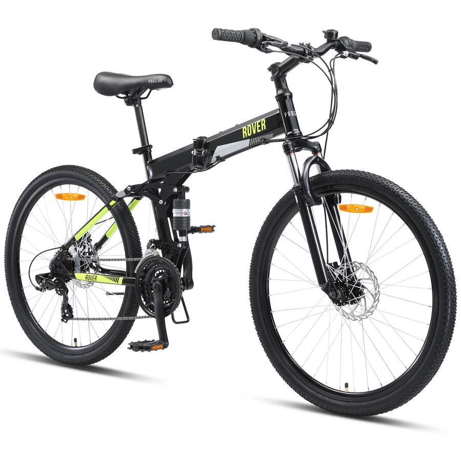 Progear Bikes ROVER Folding MTB 26" - Black-Vivify Co.
