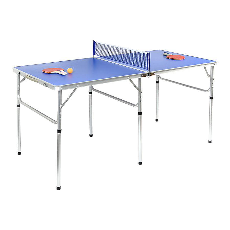 RTM 152cm Portable Tennis Table, Folding Ping Pong Table Game Set-Vivify Co.
