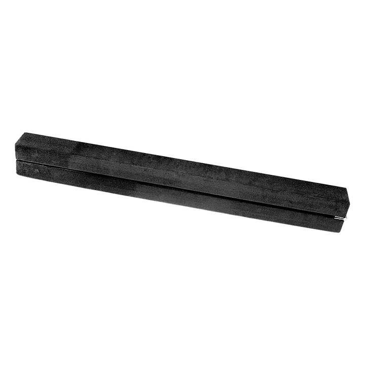 RTM 2.2m Gymnastics Folding Balance Beam Black Synthetic Suede-Vivify Co.