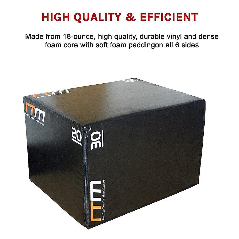 RTM 3-in-1 Plyometric Foam Jump Box-Vivify Co.