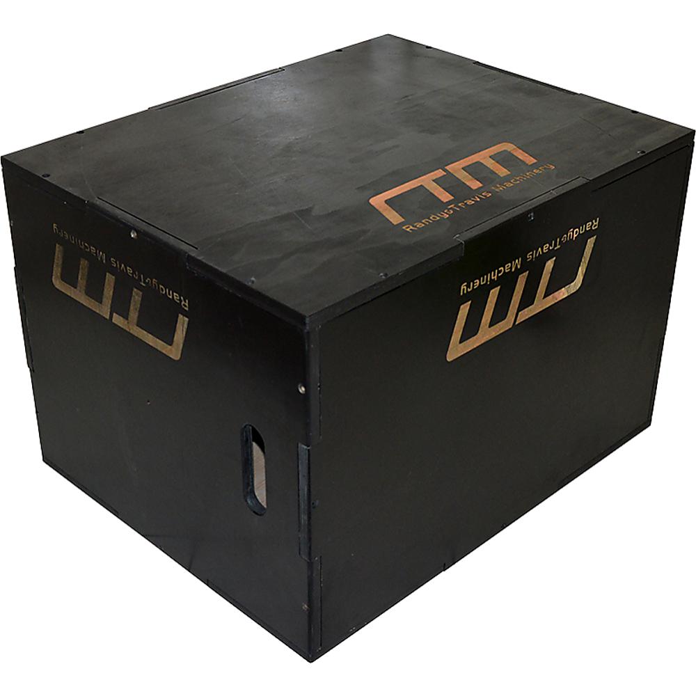 RTM 3-in-1 Plyometric Plywood Jump Box - Black-Vivify Co.