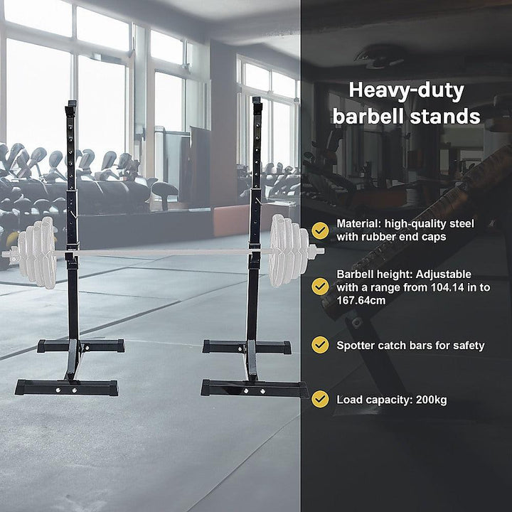 RTM Adjustable Bench & Squat Rack-Vivify Co.