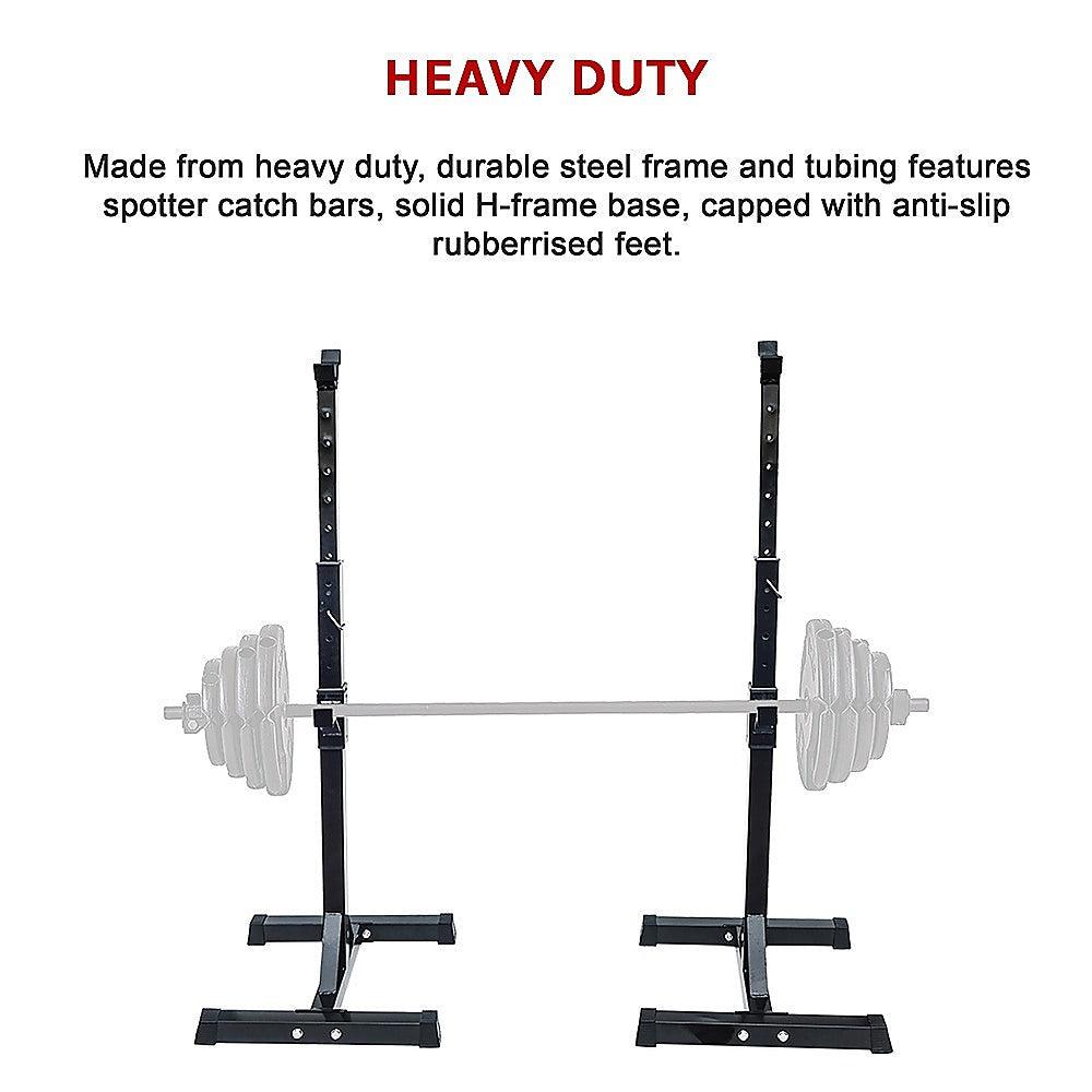 RTM Adjustable Bench & Squat Rack-Vivify Co.