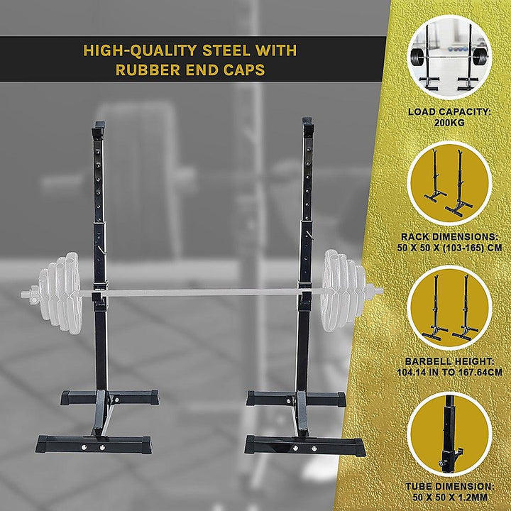 RTM Adjustable Bench & Squat Rack-Vivify Co.