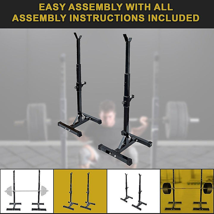 RTM Adjustable Bench & Squat Rack-Vivify Co.