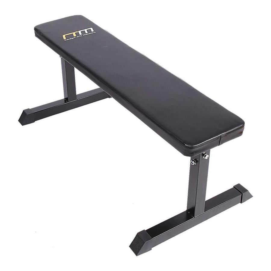 RTM Flat Weight Bench - Black-Vivify Co.