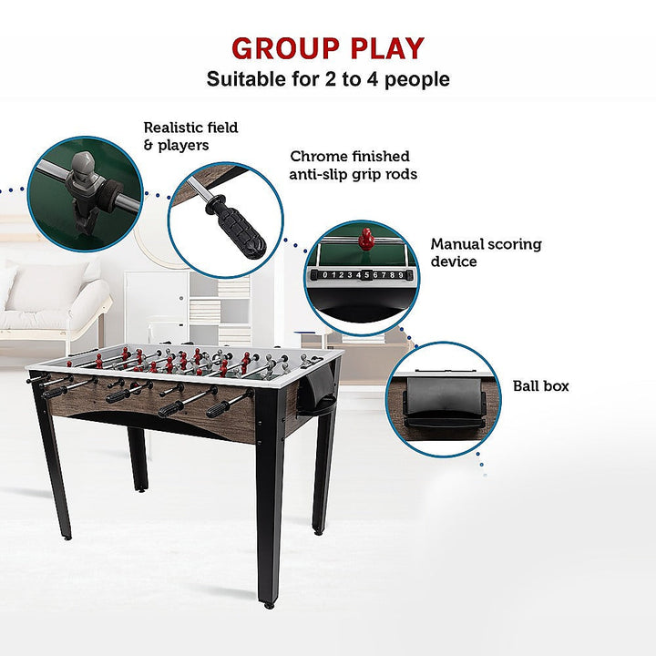 RTM Foosball Soccer Table-Vivify Co.