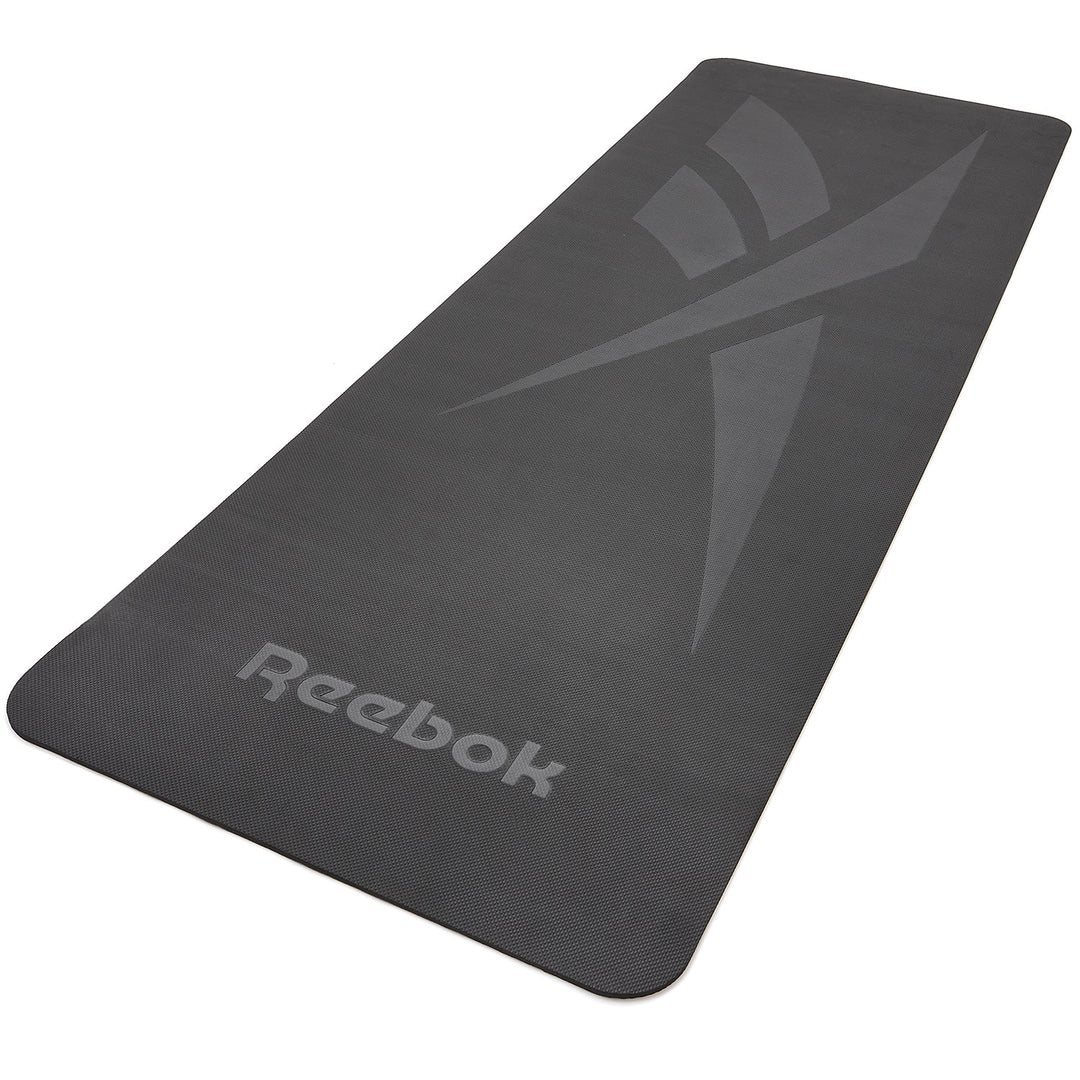 Reebok 1.76m Yoga Mat - Black-Vivify Co.