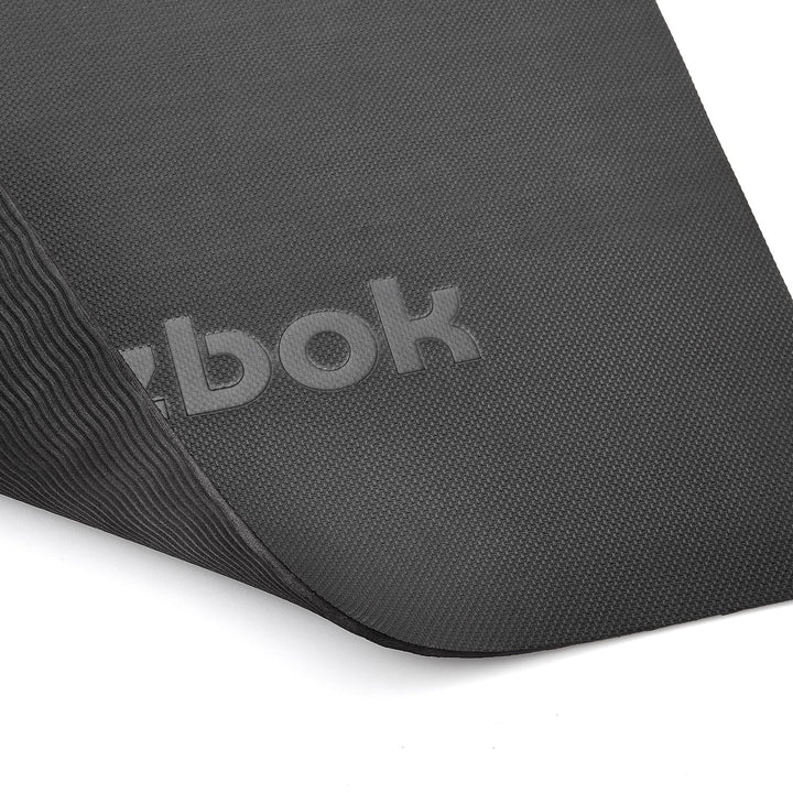 Reebok 1.76m Yoga Mat - Black-Vivify Co.