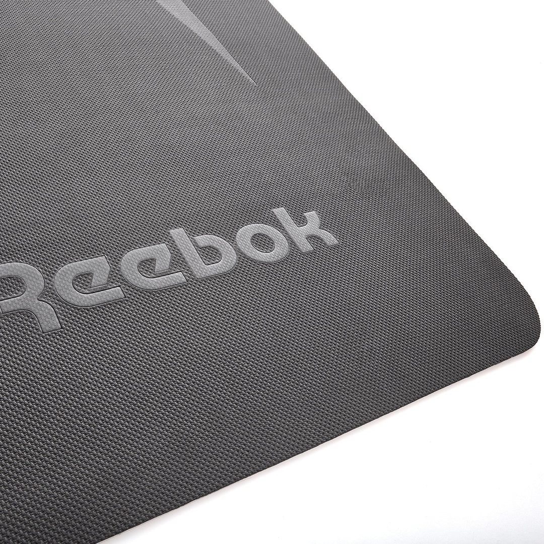 Reebok 1.76m Yoga Mat - Black-Vivify Co.