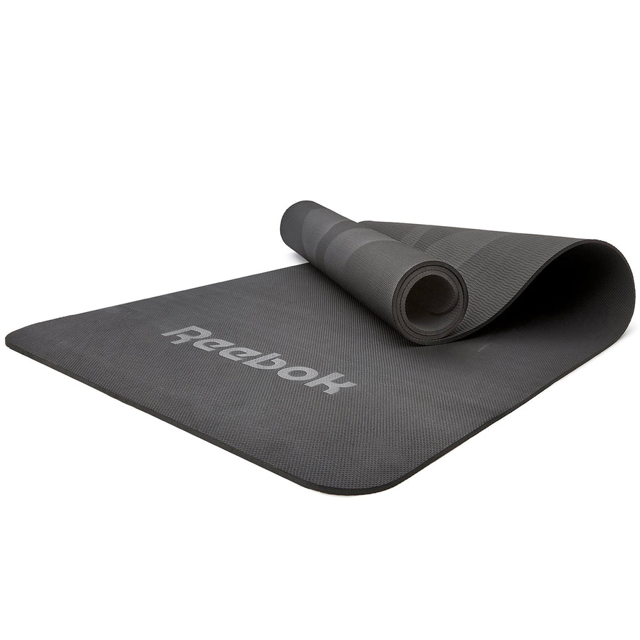 Reebok 1.76m Yoga Mat - Black-Vivify Co.