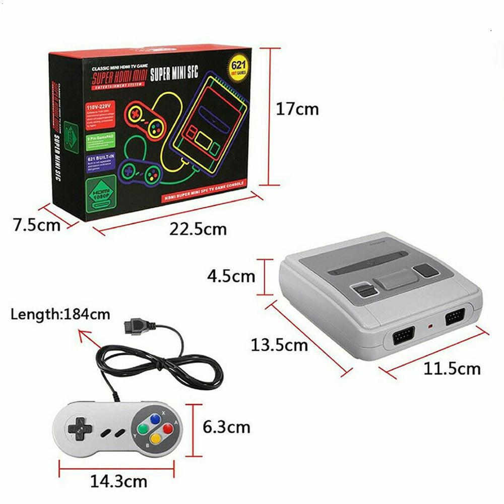 Retro Classic Game Console with 621 Games-Vivify Co.