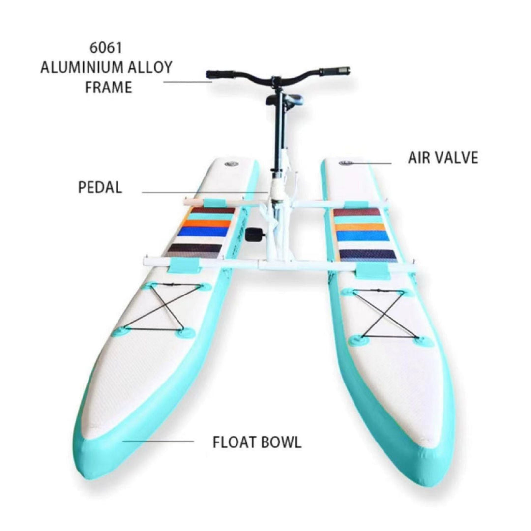 SUP Portable Waterbike with Paddle Board-Vivify Co.