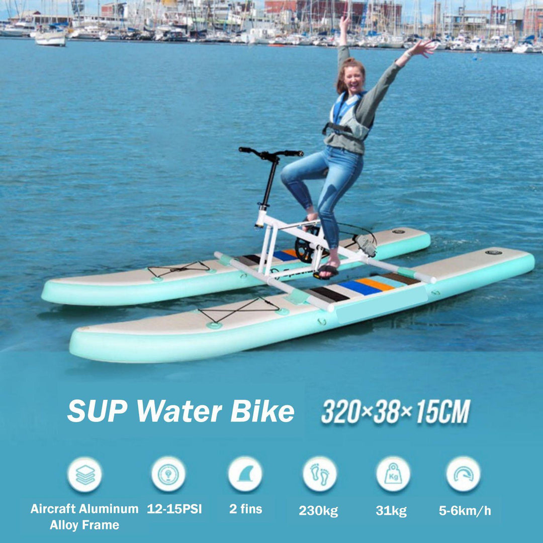 SUP Portable Waterbike with Paddle Board-Vivify Co.