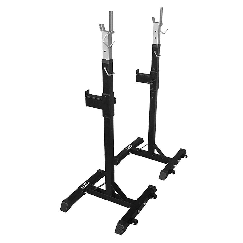 Squat Rack Stand Pair Bench Press Weight Lifting Barbell-Vivify Co.