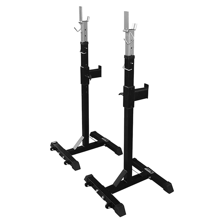 Squat Rack Stand Pair Bench Press Weight Lifting Barbell-Vivify Co.