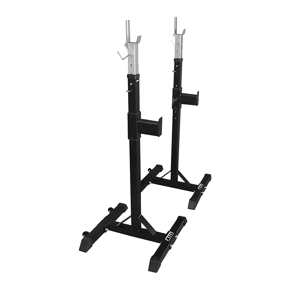 Squat Rack Stand Pair Bench Press Weight Lifting Barbell-Vivify Co.