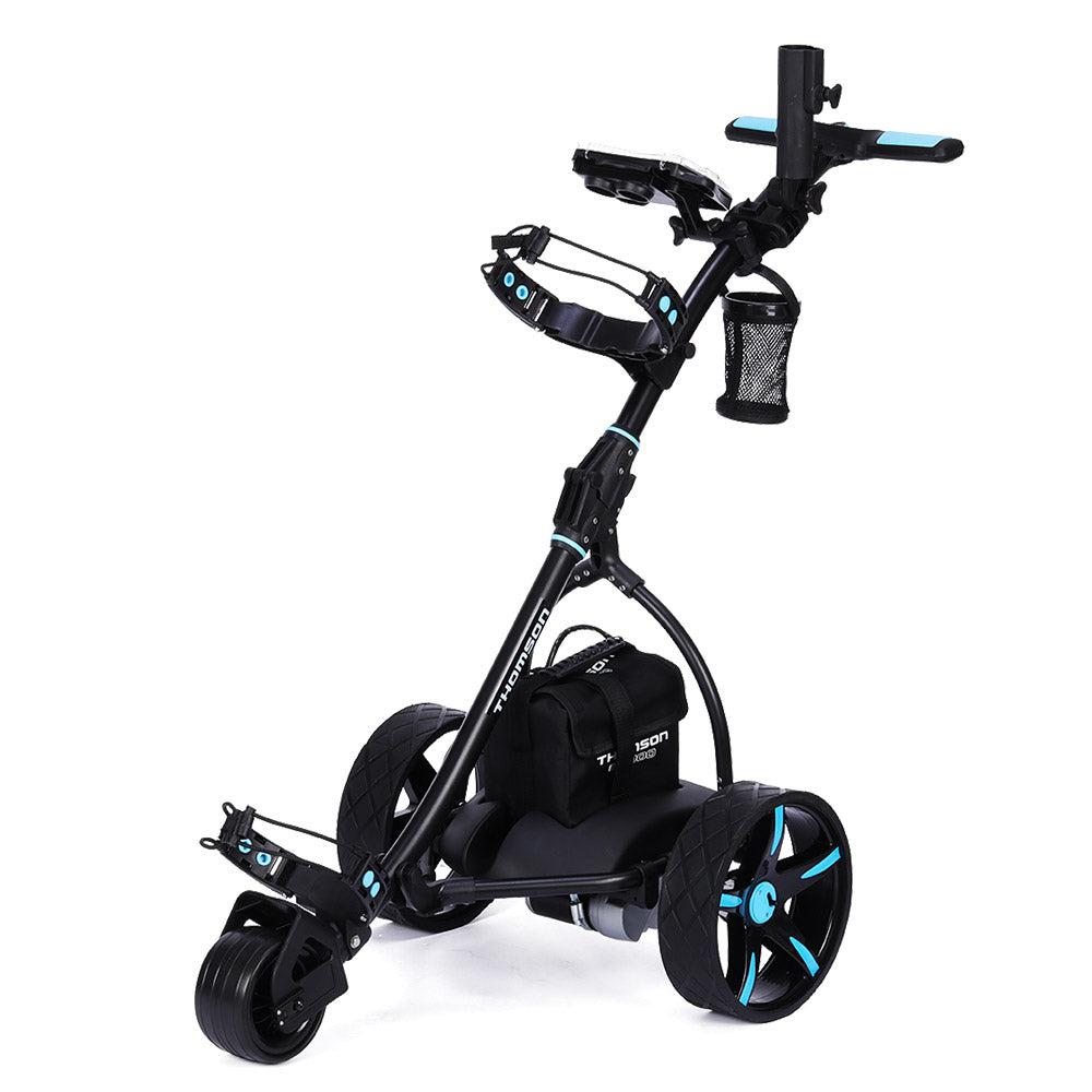 THOMSON Motorized Battery Powered Golf Buggy - E5000 - Black-Vivify Co.