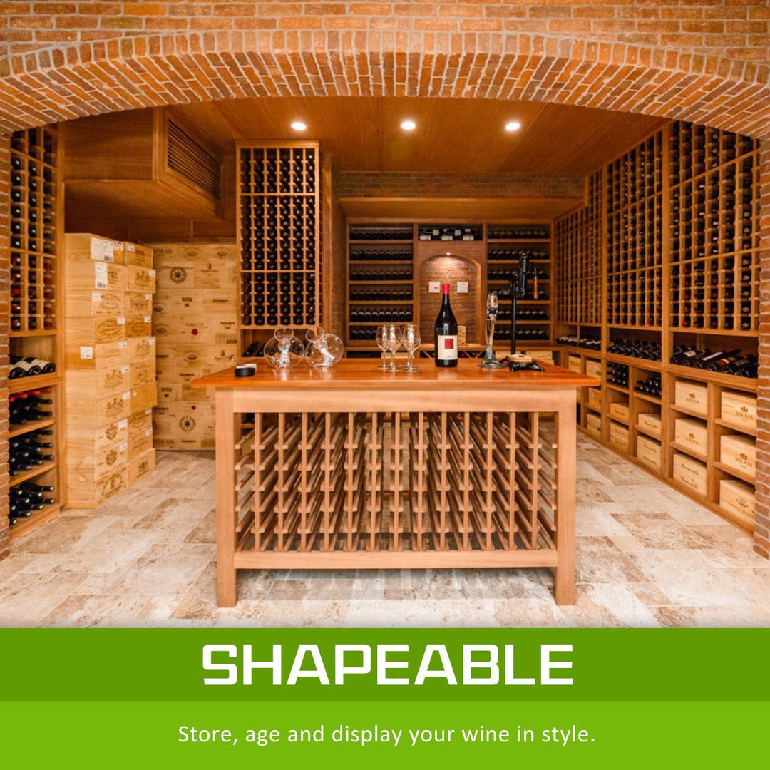 Timber Wine Rack - 12 Bottles-Vivify Co.