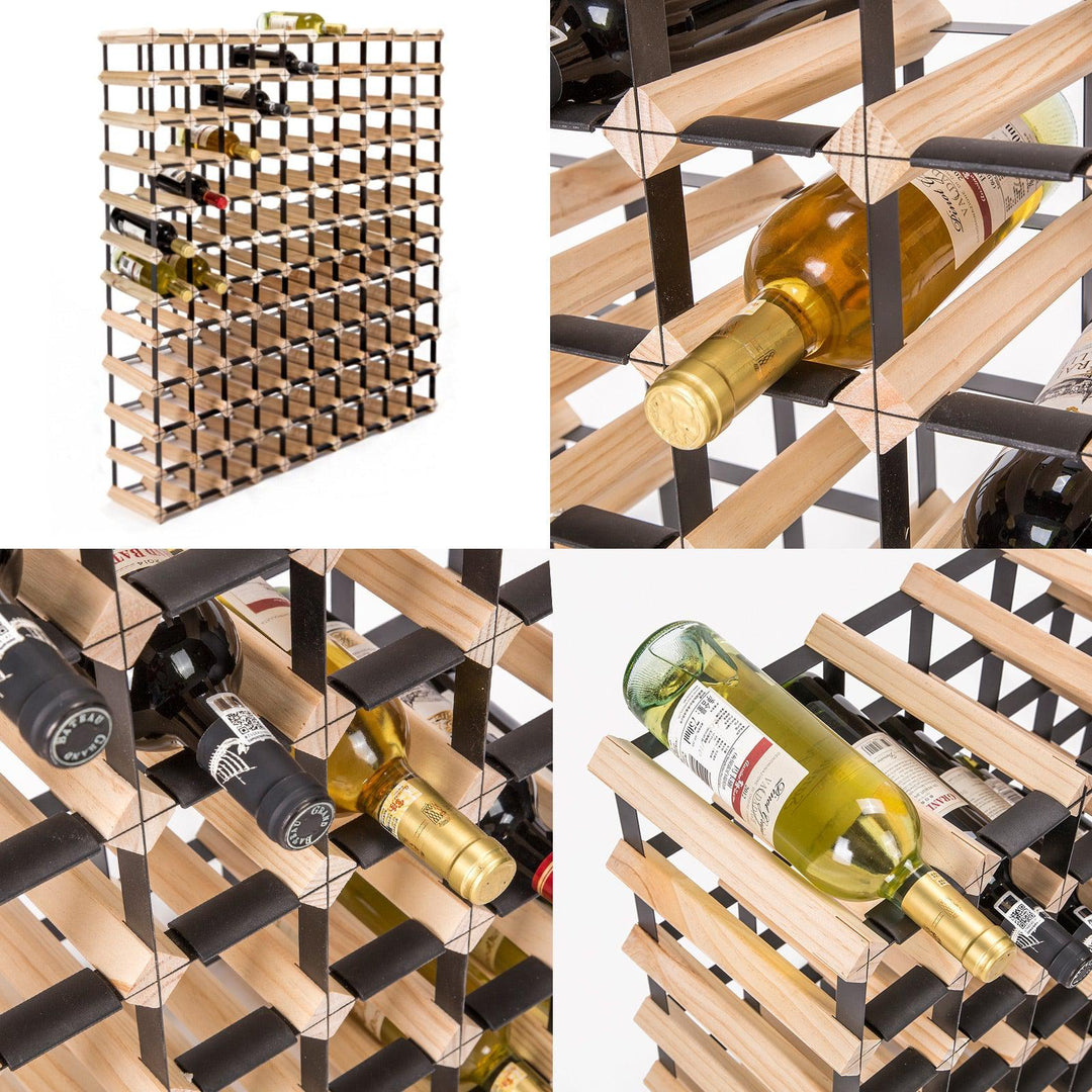 Timber Wine Rack - 120 Bottles-Vivify Co.